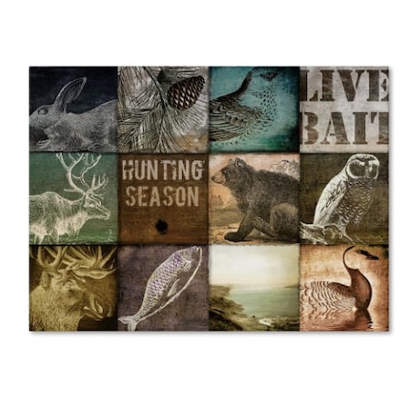 Trademark Fine Art Color Bakery 'Hunting Season I' Canvas Art, 35x47 ALI4171-C3547GG